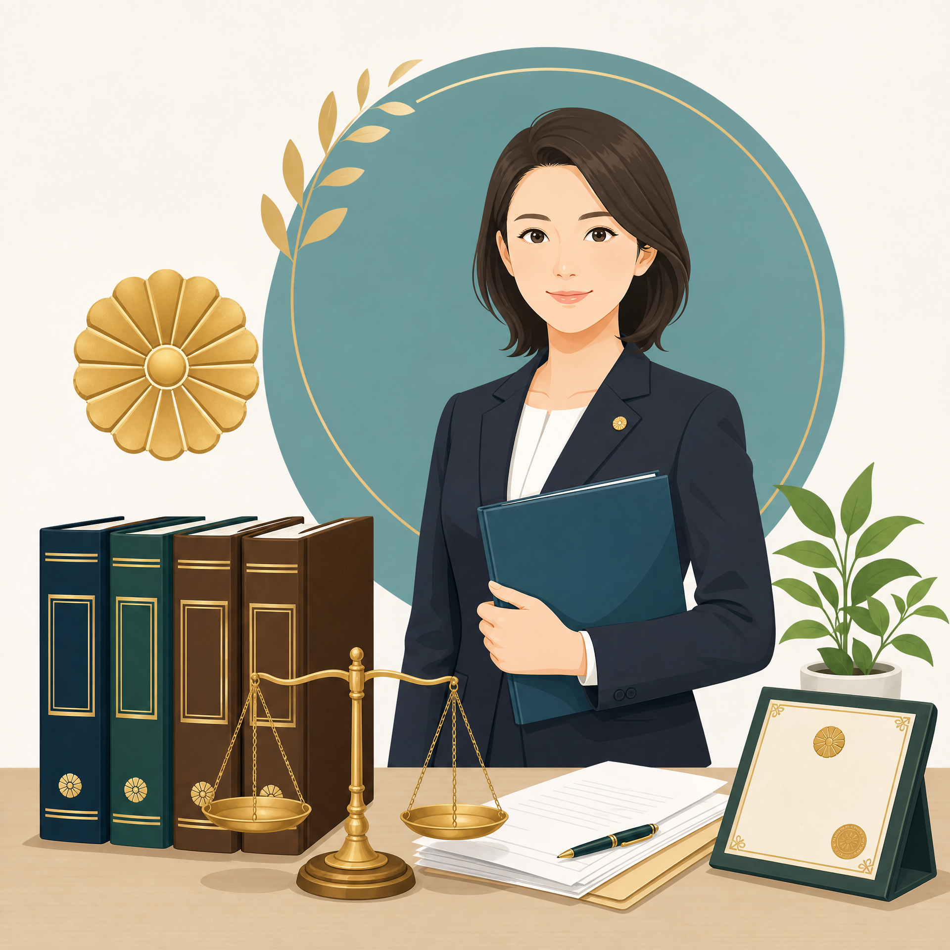 社会保険労務士のイラスト
